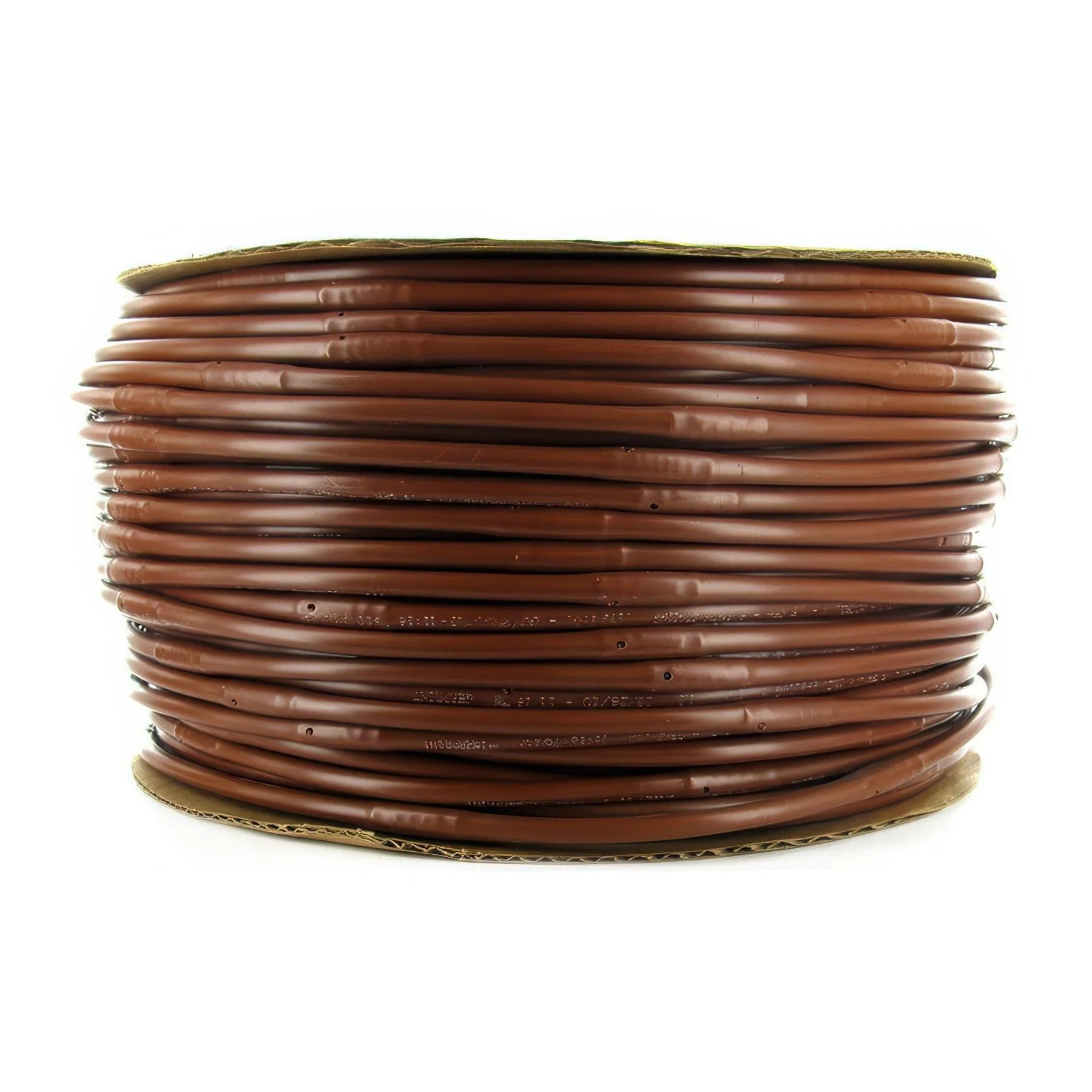 DIG Micro-Line 1/4 Inch Non Pressure Compensating Dripline, 12 Inch Emitter Spacing, 0.52 GPH, Brown - 500 Feet - Pack of 2