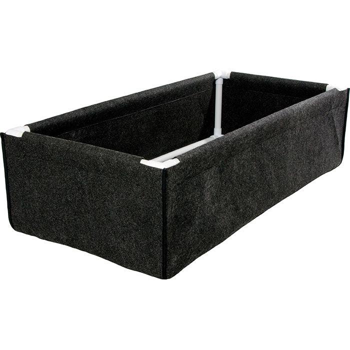 Dirt Pot Fabric Soil Box with PVC Frame, 2' x 4' - Image 2