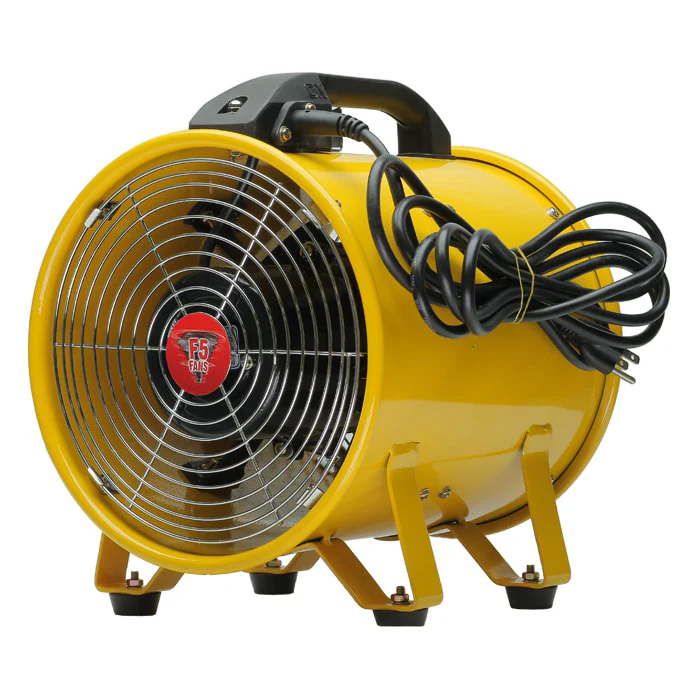 DL Wholesale 8 in. F5 Portable Ventilation Axial Fan - 882 CFM - Image 2