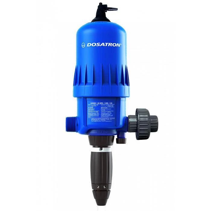 Dosatron D40MZ2 Water Powered Doser, 40 GPM, 1:500 to 1:50, Viton Seals, 1.5 Inch (D40MZ2BPVFHY)