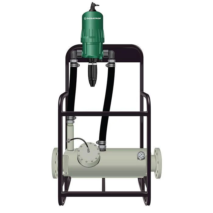 Dosatron D400MZ30000 Water Powered Doser, 400 GPM, 1:30000 to 1:8000, Kalrez Seals (D400MZ30000VFKII)