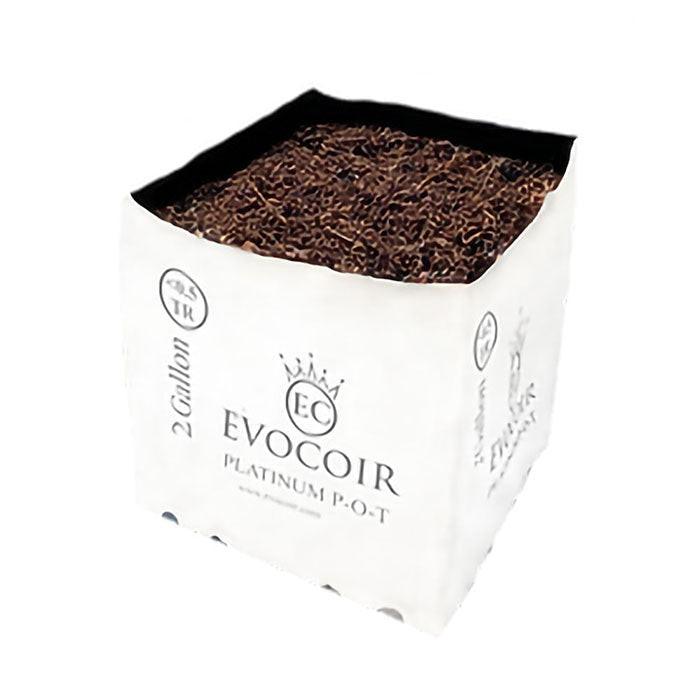 Evocoir Platinum 70/30 Treated Coco Blend Open Top Plastic Grow Bag - Image 3