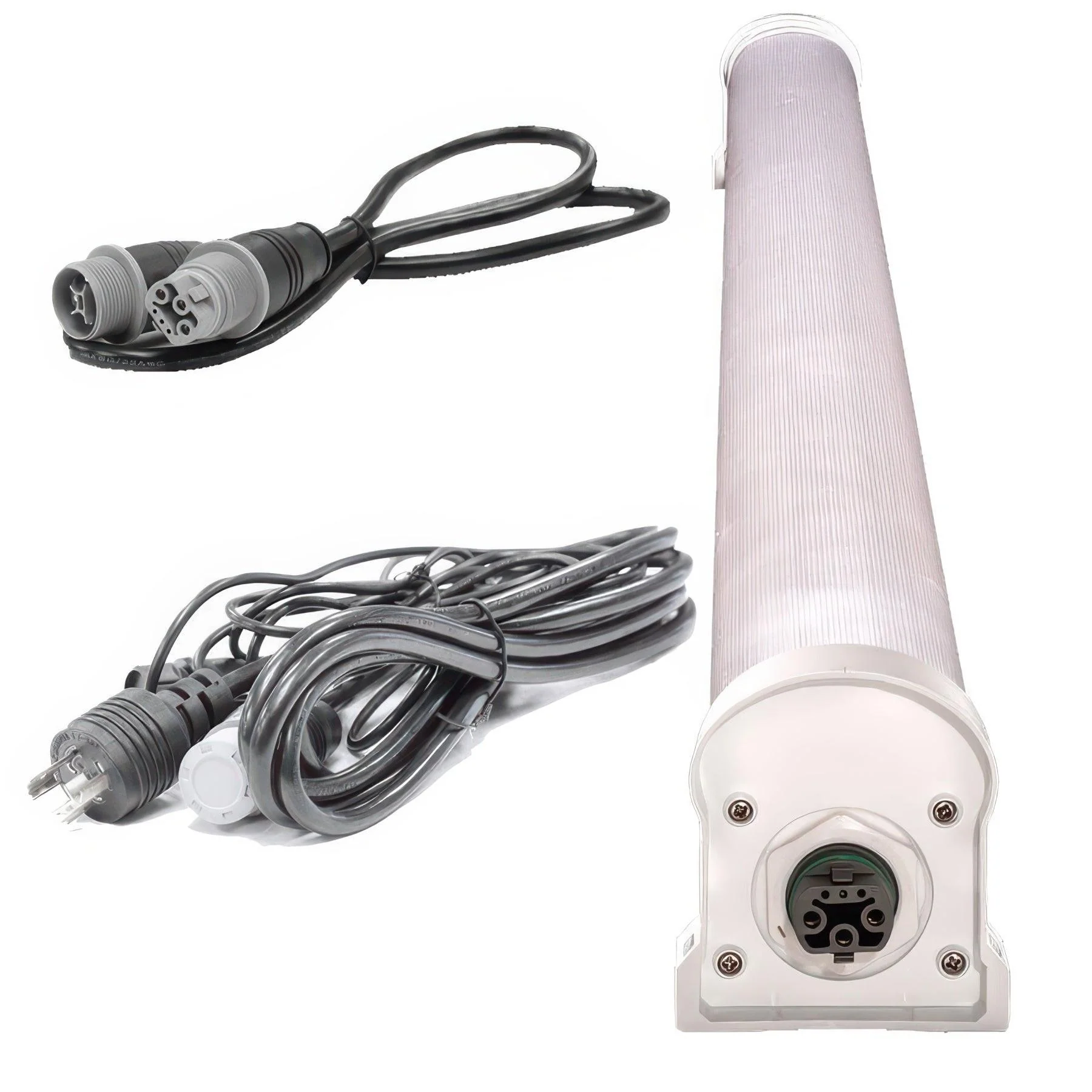 Faven R6 120 Watt 46 Inch Under-Canopy LED Grow Light Bar, 277 Volt - Pack of 12 LEDs With 2 Extension Cords