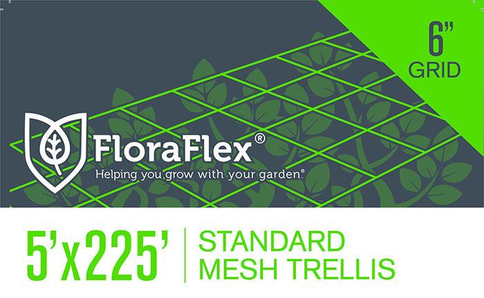 FloraFlex Mesh Trellis Net, 6 Inch Square, 5 Feet x 225 Feet - Image 2