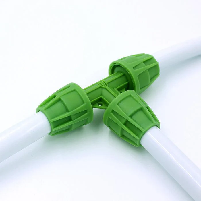 FloraFlex Micro Drip 16-17mm Pipe Fitting Tee, Pack of 12 - Image 3