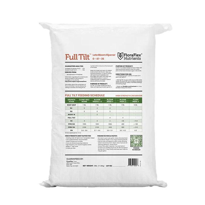 FloraFlex Nutrients Full Tilt Late Bloom Ripener, 25 lbs. - Image 2