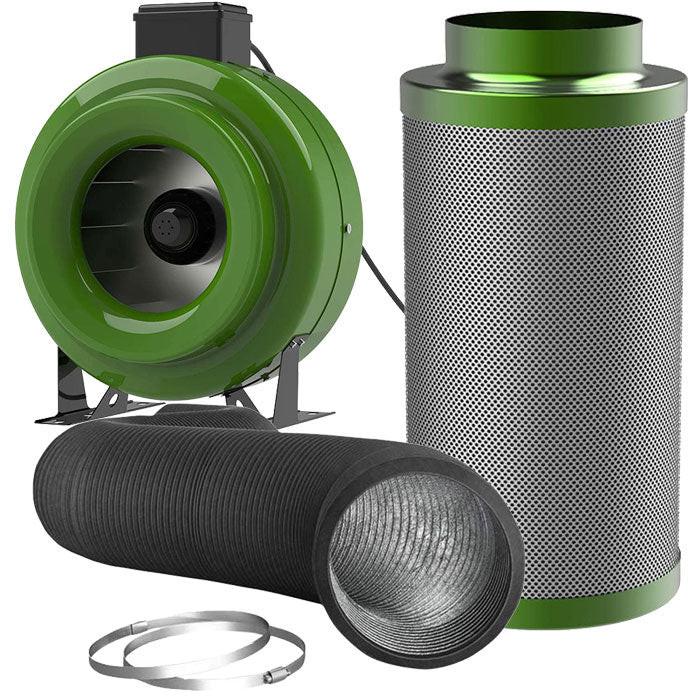 FloraFlex Ventilation and Odor Control Kit with Inline Fan, Carbon Filter, and Ducting Combo - Image 10