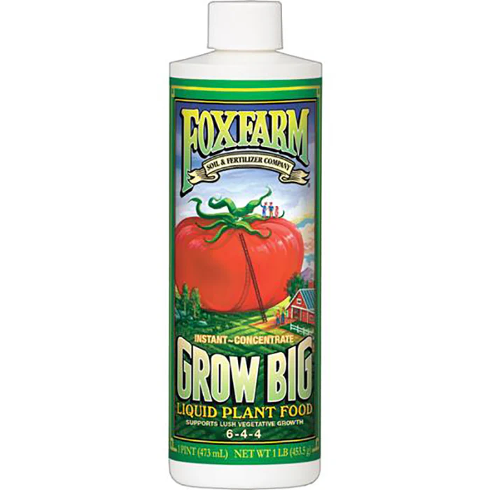 FoxFarm Grow Big Liquid Concentrate, 1 Pint