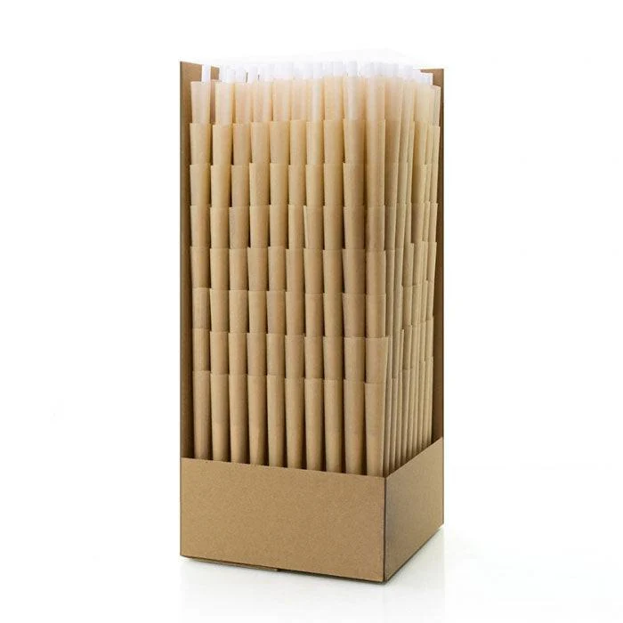 Futurola Fatboy Size 120/30 Dutch Brown Pre-Rolled Cone with Futurola Tip - Case of 2688 - Image 2
