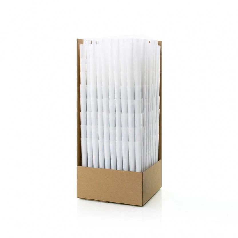 Futurola Slender Size 98/26 Classic White Pre-Rolled Cone with Futurola Tip - Case of 4800 - Image 2