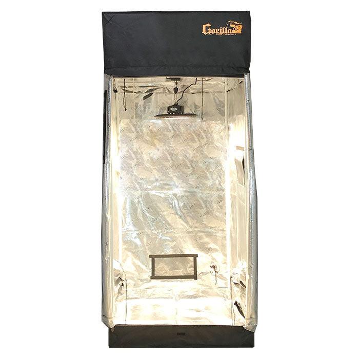 Gorilla Grow Tent 3' x 3' 150 Watt UFO LED Grow Tent Kit With Automated Ventilation Package - Image 4