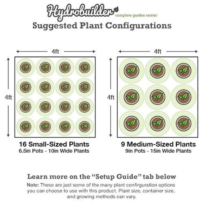 Gorilla Grow Tent 4' x 4' Growers Choice 500 Watt CMH Grow Tent Kit With Automated Ventilation Package - Image 21