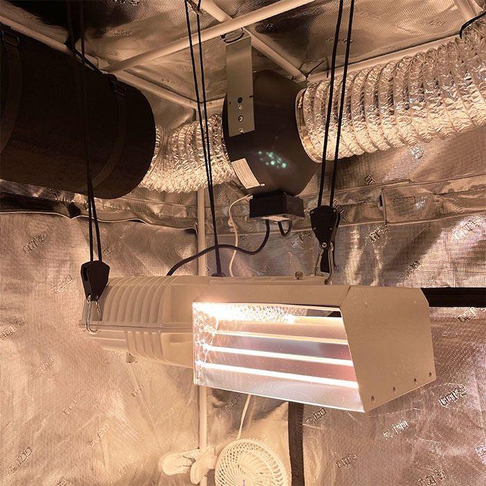 Gorilla Grow Tent 4' x 4' Growers Choice 500 Watt CMH Grow Tent Kit With Automated Ventilation Package - Image 6