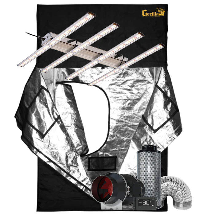 Gorilla Grow Tent 5' x 5' 500 Watt Covert LED-X Grow Tent Kit With Automated Ventilation Package - Image 2