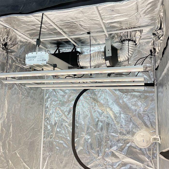 Gorilla Grow Tent 5' x 5' 500 Watt Covert LED-X Grow Tent Kit With Automated Ventilation Package - Image 6