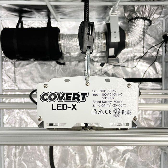Gorilla Grow Tent 5' x 5' 500 Watt Covert LED-X Grow Tent Kit With Automated Ventilation Package - Image 7