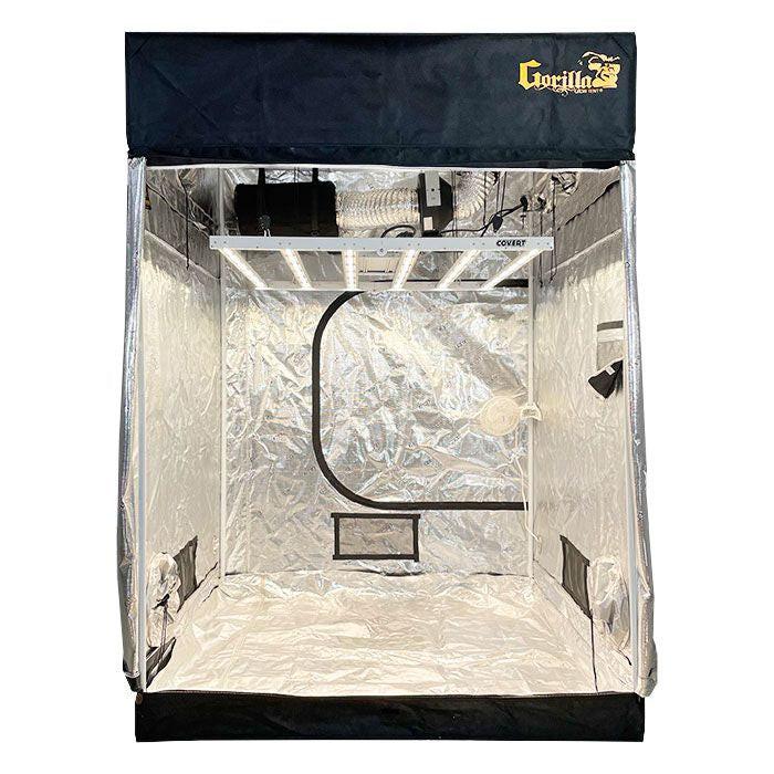 Gorilla Grow Tent 5' x 5' 630 Watt Covert PRO LED Grow Tent Kit With Automated Ventilation Package - Image 3