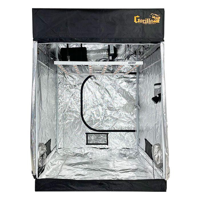 Gorilla Grow Tent 5' x 5' 630 Watt Covert PRO LED Grow Tent Kit With Automated Ventilation Package - Image 4