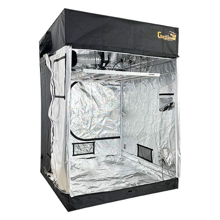 Gorilla Grow Tent 5' x 5' 630 Watt Covert PRO LED Grow Tent Kit With Automated Ventilation Package - Image 5