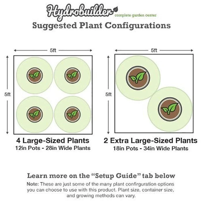 Gorilla Grow Tent 5' x 5' Growers Choice 630 Watt CMH Grow Tent Kit With Automated Ventilation Package - Image 21