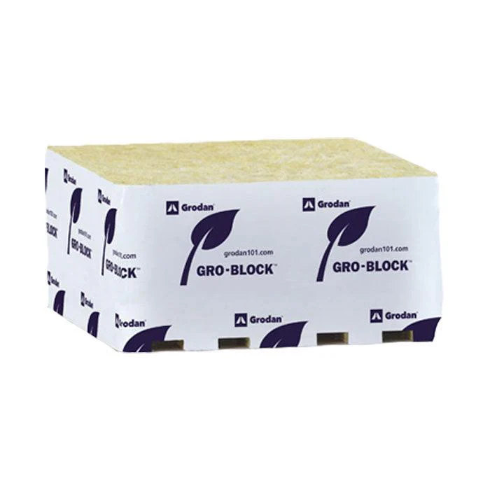 Grodan Gro-Block Improved Uni-Block, 8 Inch x 8 Inch x 4 Inch, No Hole, Pallet of 432 - Image 2