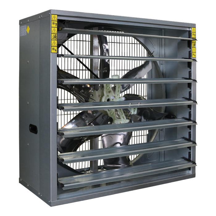 Grow1 Belt Driven 1 HP Greenhouse Fan With Shutter, 40" - 19,117 CFM - Image 2