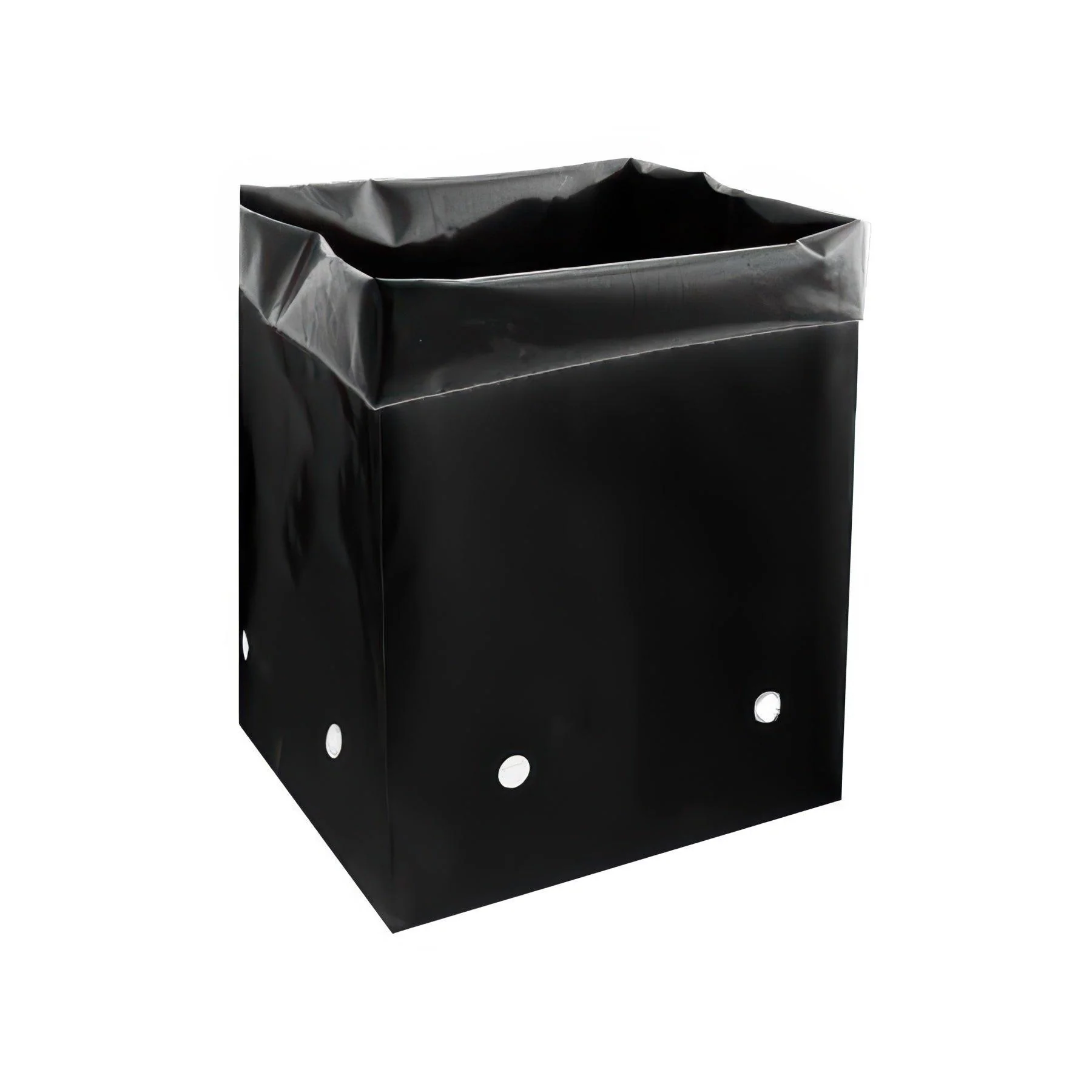 Grow1 Polyethylene Grow Bag, Black, 5 Gallon - Pack of 25