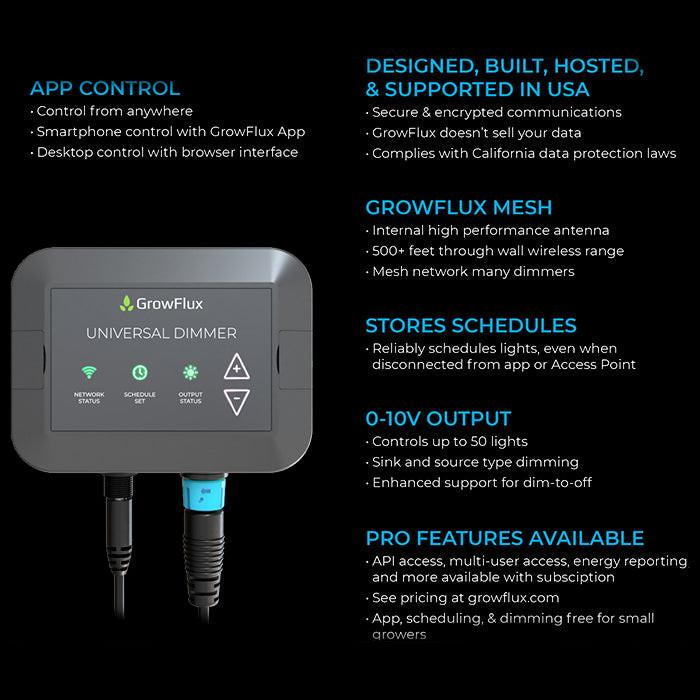 GrowFlux Photobio Dimmer Kit With Access Point, Universal Dimmer, & Photo Loc Adapter - Image 7