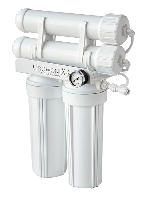 GrowoniX EX400 - 400 GPD Reverse Osmosis Filtration System with KDF/CAT Premium Carbon Filter