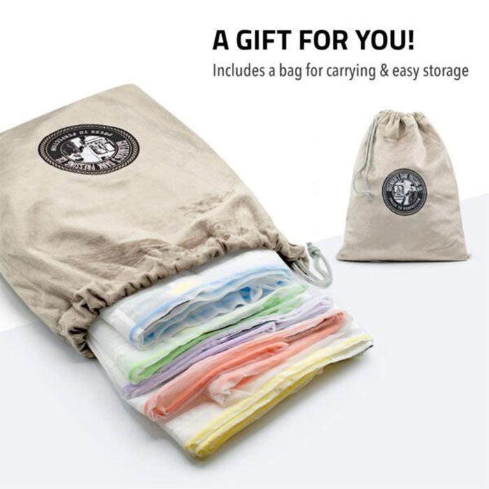 Gutenbergs Dank Pressing Co. All Mesh Bubble Bags, 32 Gallon 4 Bag Set - Image 5