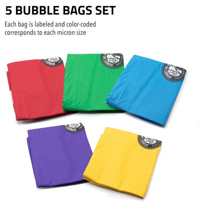 Gutenbergs Dank Pressing Co. Full Mesh Bubble Bags, 5 Gallon 5 Bag Kit - Image 2