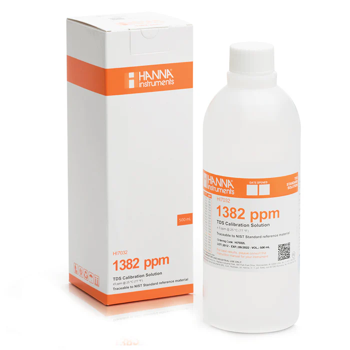 Hanna Instruments 1382 mg/L (PPM) TDS Calibration Solution - Image 3