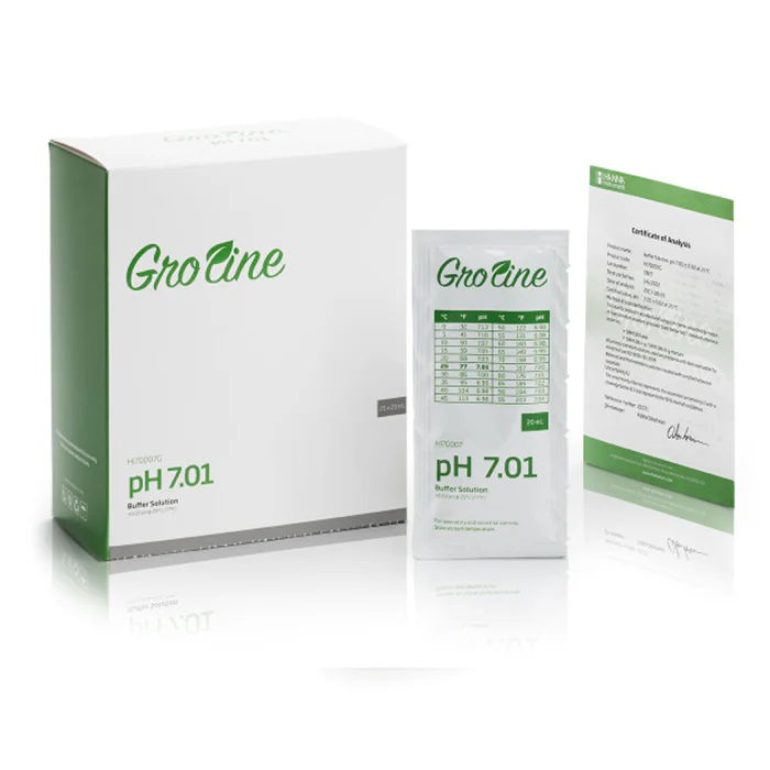 Hanna Instruments GroLine pH 7.01 Calibration Buffer - Image 4