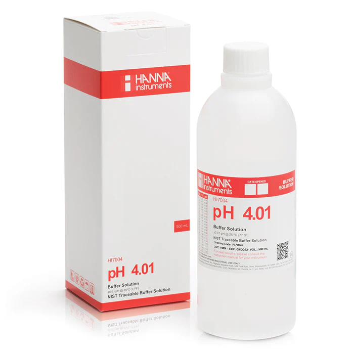 Hanna Instruments pH 4.01 Calibration Solution - Image 4