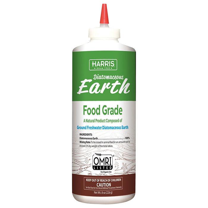 Harris Eco Best Food Grade Diatomaceous Earth, 8 Ounces - Case of 12