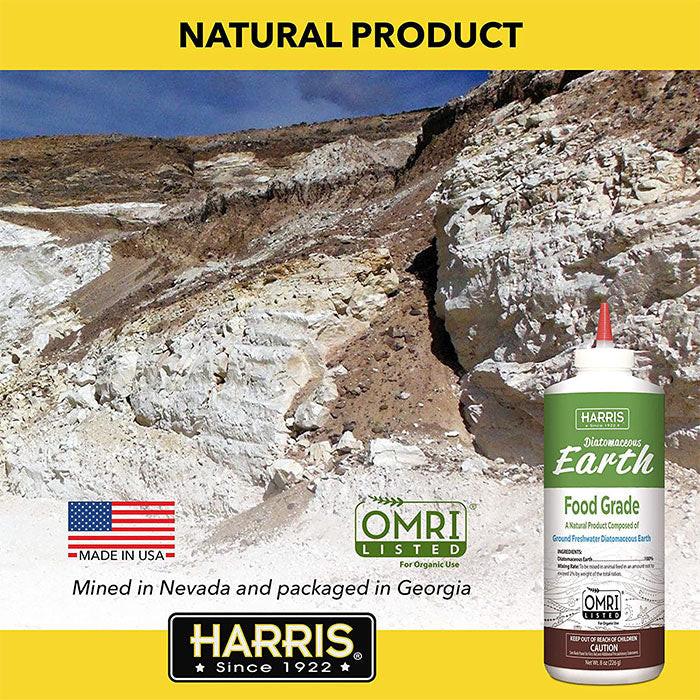 Harris Eco Best Food Grade Diatomaceous Earth, 8 Ounces - Case of 12 - Image 4