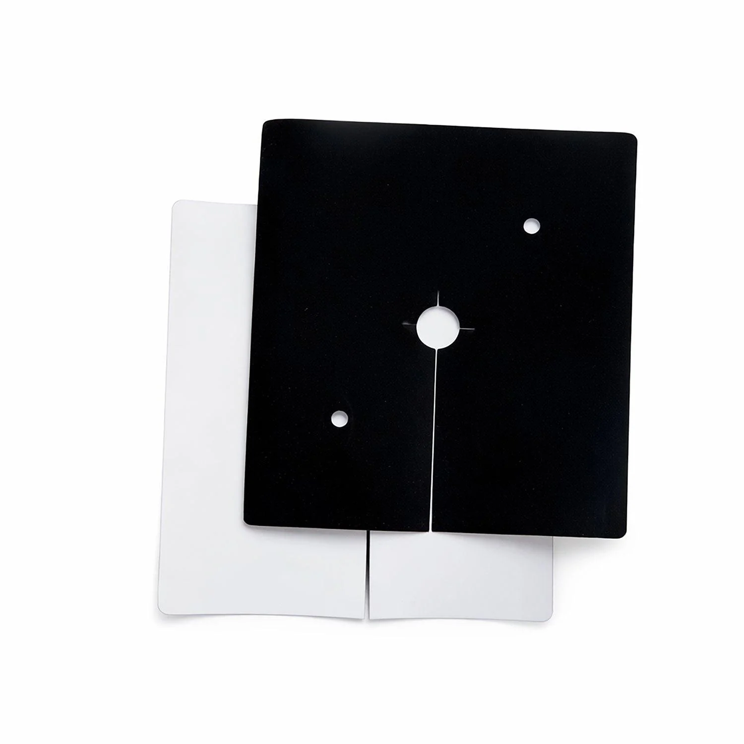 HBX Block Cover, 6 Mil, Black/White Poly, 6 Inch - Pack of 40 - Image 2