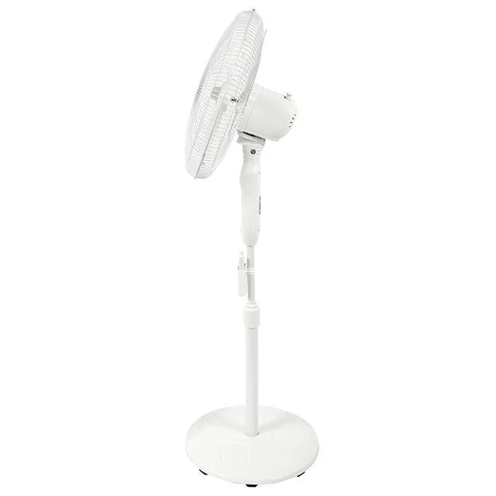 Hurricane Supreme Oscillating Stand Fan with Remote, 16 in. - White - Pack of 2 - Image 5