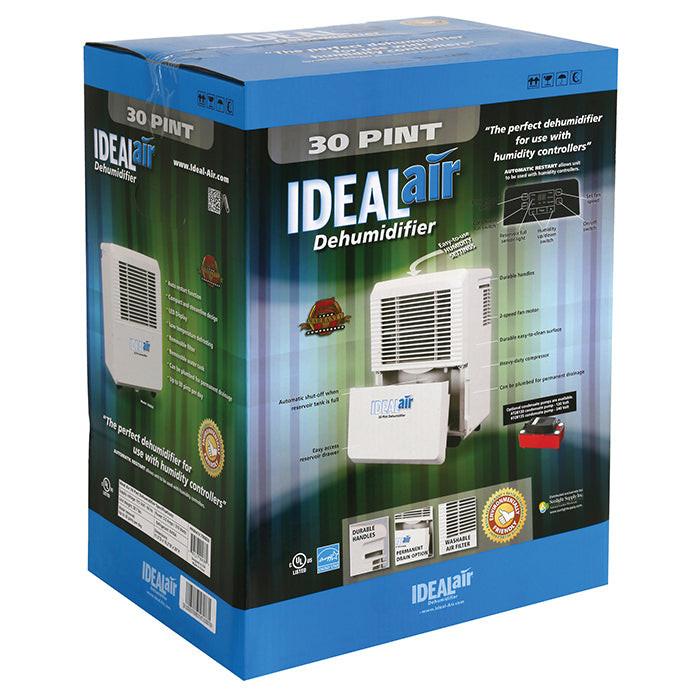 Ideal-Air 22 Pint Dehumidifier - Up to 30 Pints Per Day - Image 4