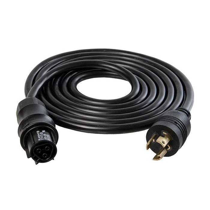 Iluminar Wieland AC Power Cord, 15 ft., NEMA L7-15 Twist Lock, 277 Volt