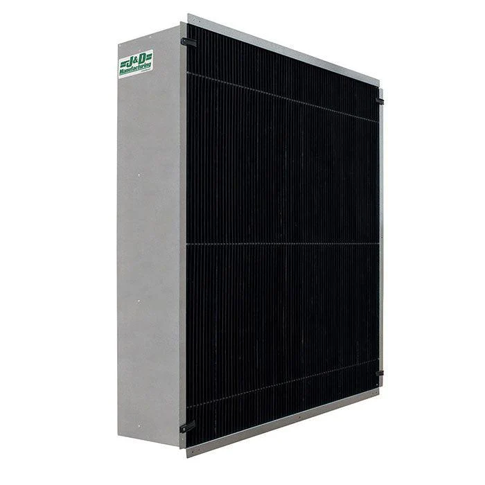 J&D Manufacturing Intake Power Shutter with Light Trap, 42" x 42"