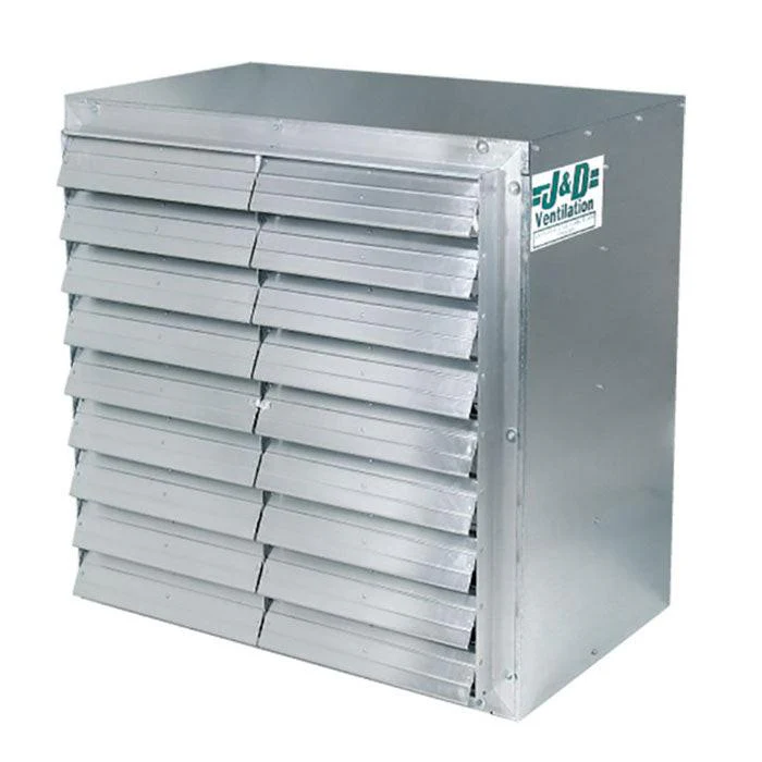 J&D Manufacturing Wall Master Galvanized Exhaust Fan - Image 2