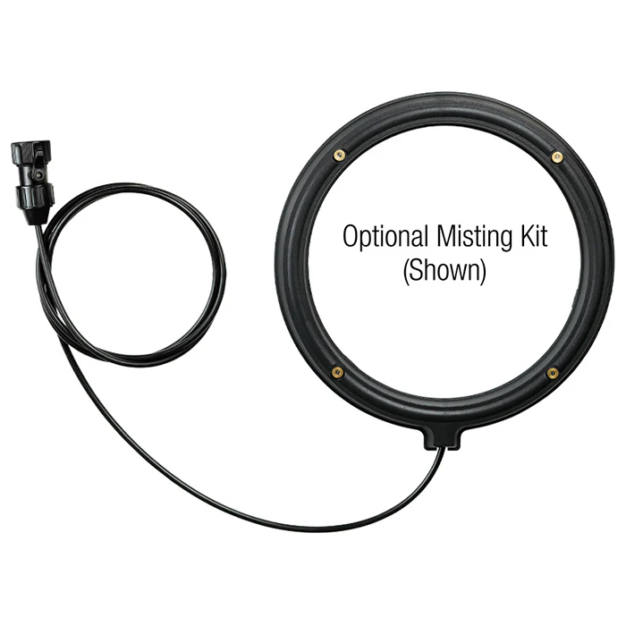 King Electric 24" Outdoor Rated Oscillating Wall Mount Fan - Image 4
