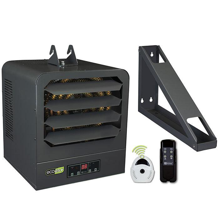 King Electric KB ECO2S+ 2-Stage Unit Heater with Remote Sensor and Fuse Block, 12500 Watt, 1 Ph, 208/240 Volt - Image 2