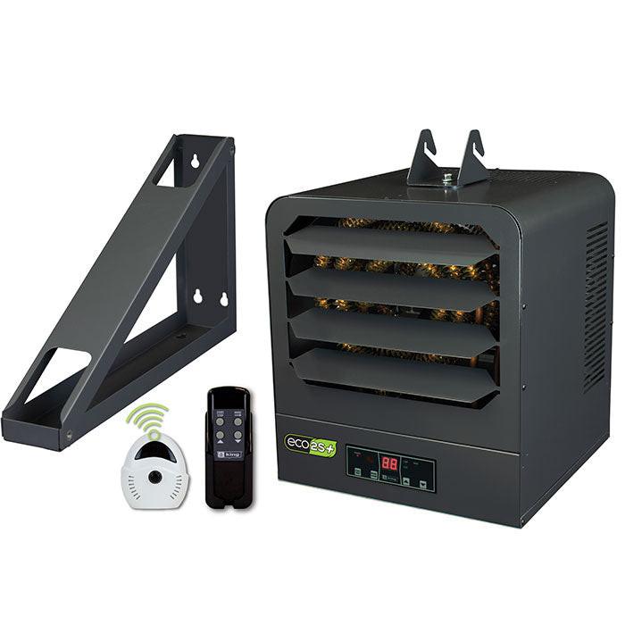 King Electric KB ECO2S+ 2-Stage Unit Heater with Remote Sensor and Fuse Block, 12500 Watt, 1 Ph, 208/240 Volt - Image 3