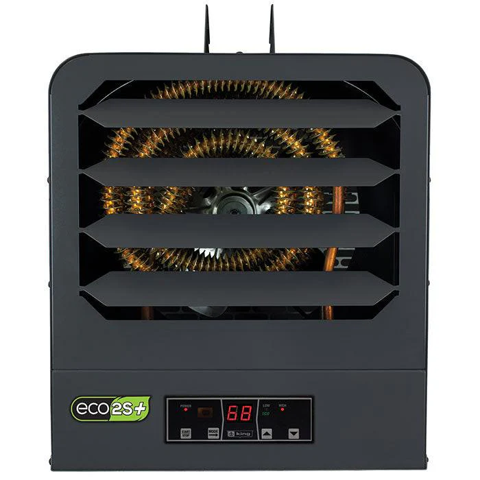 King Electric KB ECO2S+ 2-Stage Unit Heater with Remote Sensor and Fuse Block, 12500 Watt, 1 Ph, 208/240 Volt - Image 6