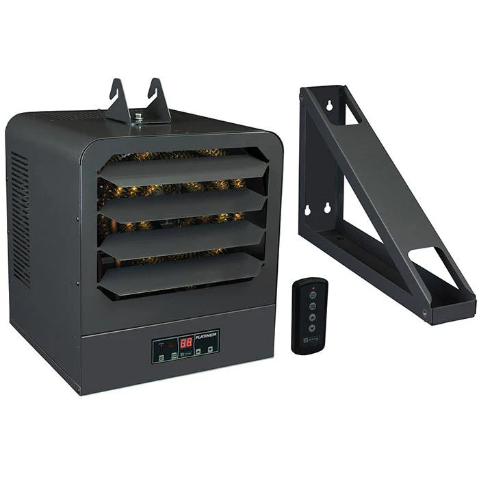 King Electric KB Platinum Unit Heater with Bracket, 1-3Ph, 7.5Kw - 240 Volt