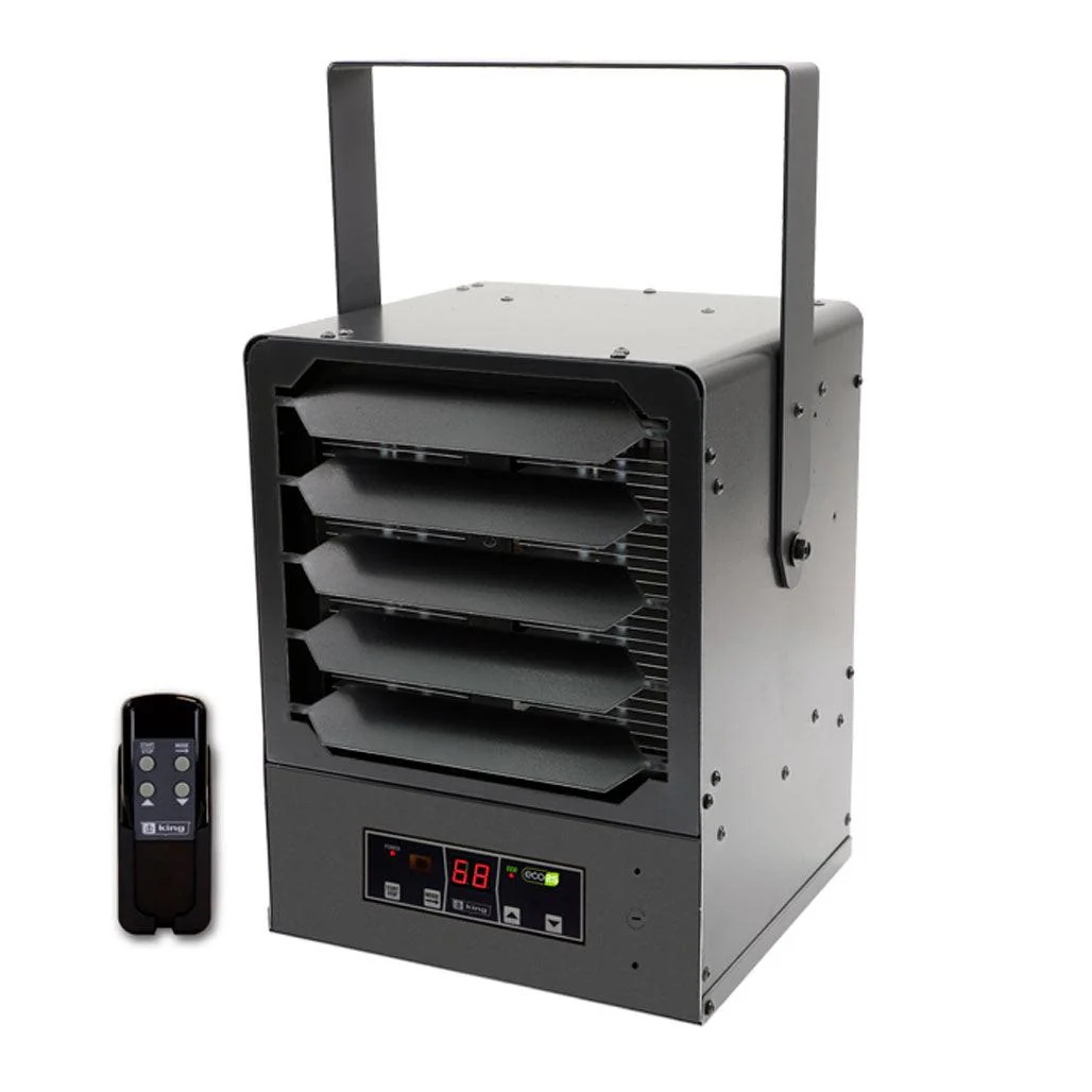 King Electric KBP ECO2S 2 Stage Compact Unit Heater with Mounting Bracket - Image 3