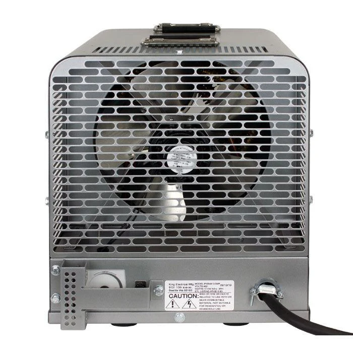 King Electric PKB Ducted Industrial Portable Unit Heater, 7500 Watt, 1 Ph, 208/240 Volt - Image 4