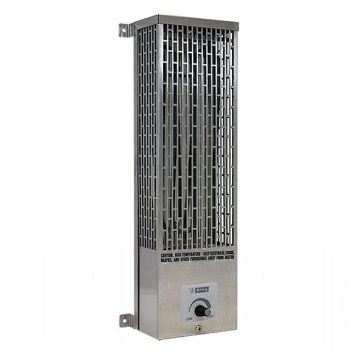 King Electric Pump House Heater, Stainless Steel, 1000/250 Watt - 120/240 Volt